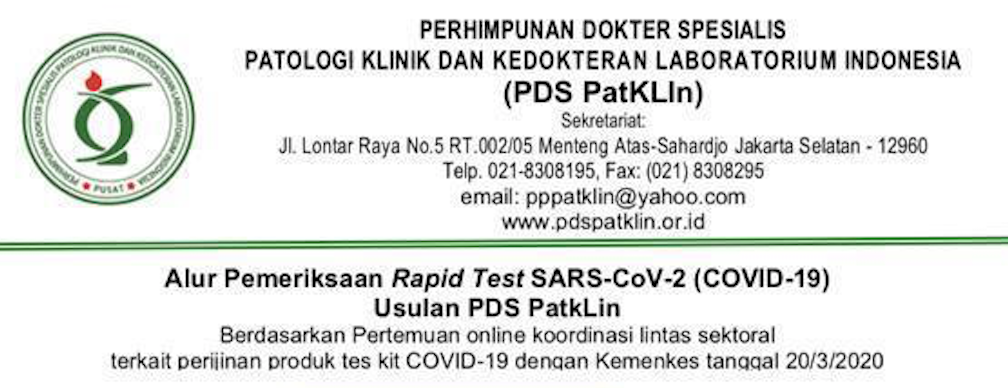 Pds Patklin Perhimpunan Dokter Spesialis Patologi Klinik Dan Kedokteran Laboratorium Indonesia Home